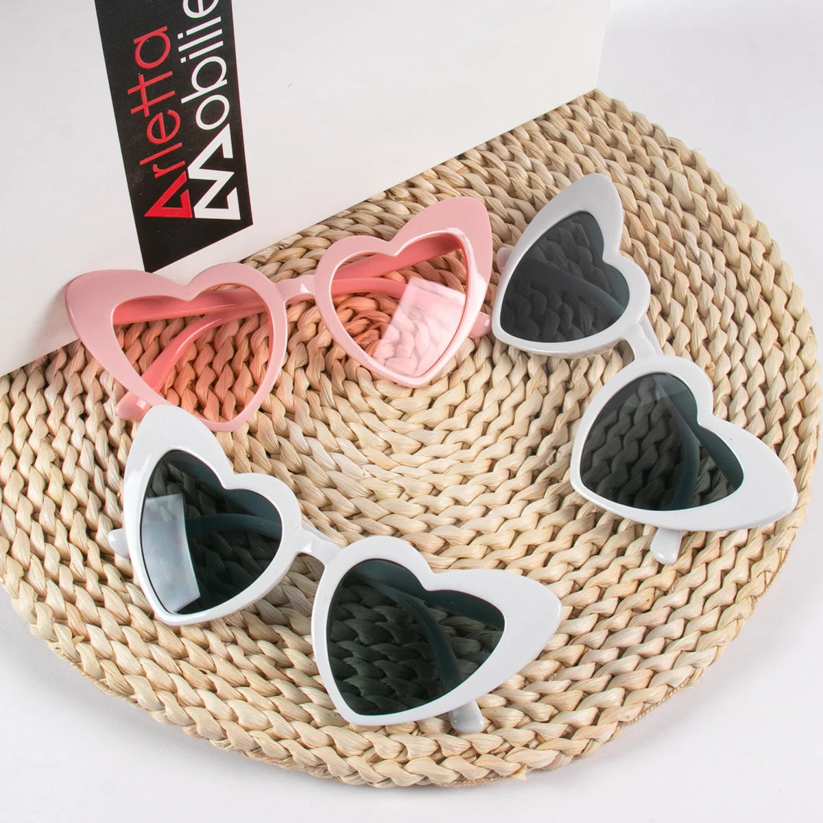 6/8pairs Vintage Heart Shaped Sunglasses Bachelorette Bride Bridesmaid glasses Wedding Bridal Shower Decor woman Hen party gifts