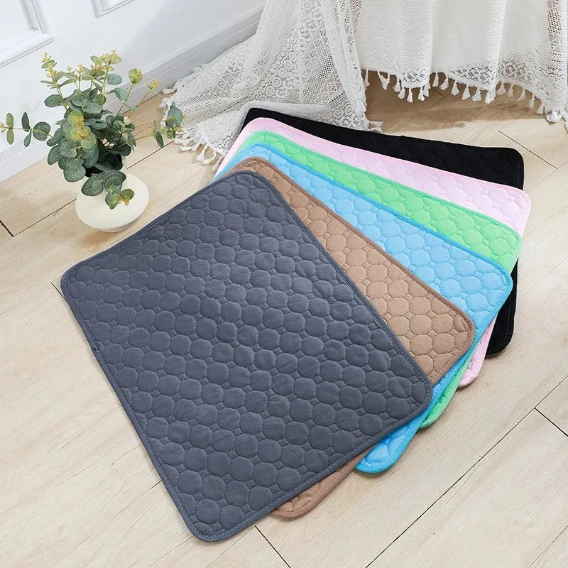 Dog Pee Reusable Pad Blanket Absorbent Diaper Washable Puppy Training Pad Pet Bed Urine Mat for Pet Car Seat Cover Pet Supplies